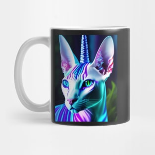 Glowing Unicorn Hybrid Sphynx Mug